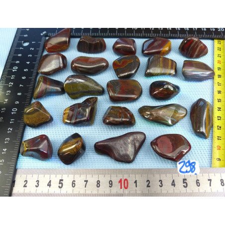 Oeil de Fer Pierre Roulée à l unité de 16 à 20 gr | Minéraux Paubrasil