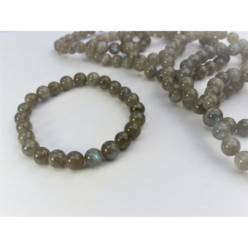Jaspe Rouge Bracelet en Perles de 8mm | Minéraux Paubrasil