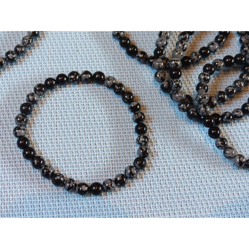 Unakite Bracelet en Perles de 6mm | Minéraux Paubrasil