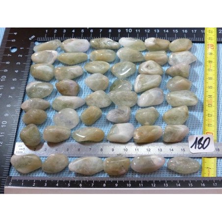 Prasiolite Pierre Roulée à l unité de 6 à 8 gr | Minéraux Paubrasil