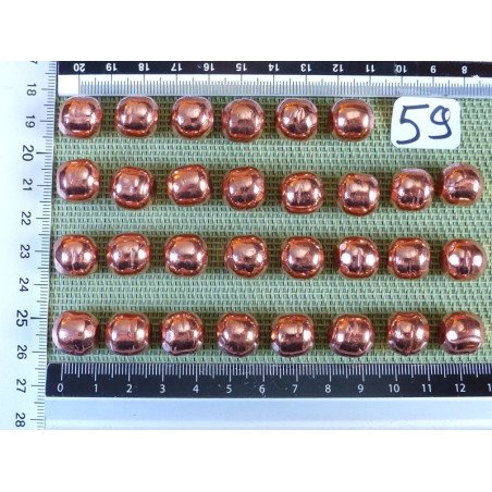 Cuivre sous forme sphérique 12 à 13 mm diamètre à l unité | Minéraux Paubrasil