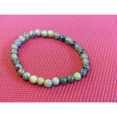 Unakite Bracelet en Perles de 6mm | Minéraux Paubrasil