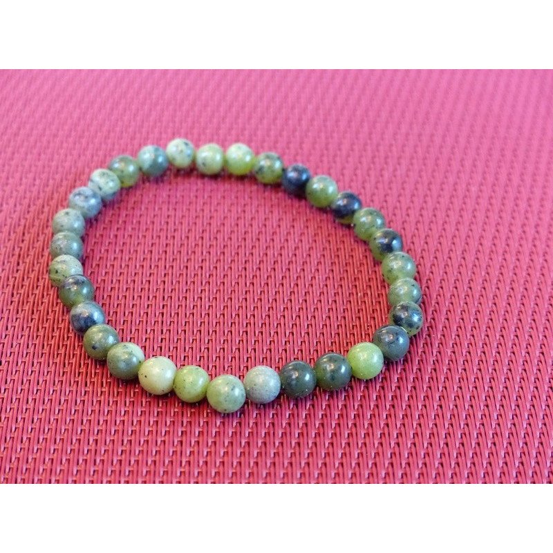Unakite Bracelet en Perles de 6mm | Minéraux Paubrasil