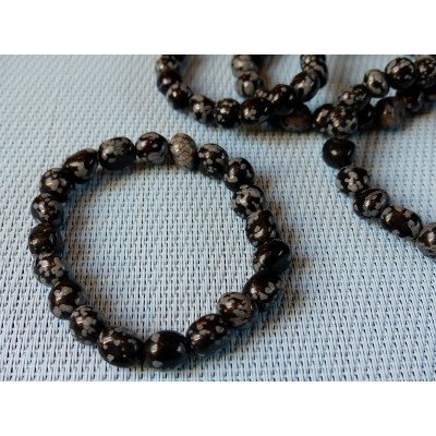 Tourmaline Bracelet Pierres Roulées | Minéraux Paubrasil
