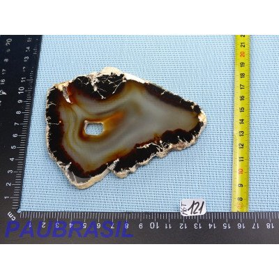 Agate Botswana Pierre Roulée | Minéraux Paubrasil