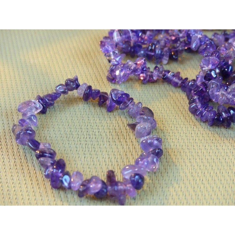 Bracelet baroque en Amazonite de Madagascar