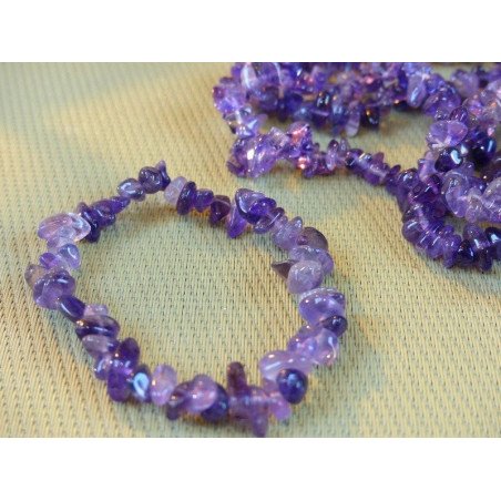 Bracelet baroque en Amazonite de Madagascar