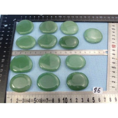 Aventurine Brésil Pierre Plate à l unité de 19 à 22 gr | Minéraux Paubrasil