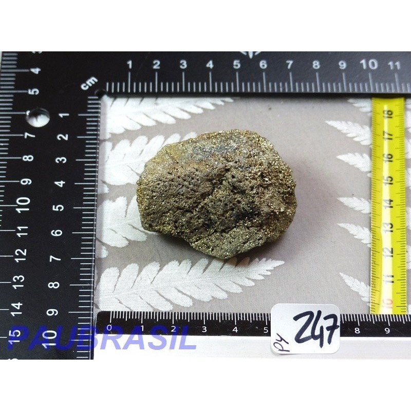 Pyrite du Pérou en pierre brute 142gr