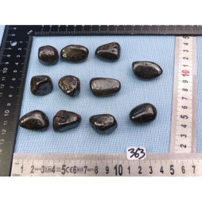 Magnetite Pierre Roulée à l unité de 24 à 26 gr | Minéraux Paubrasil