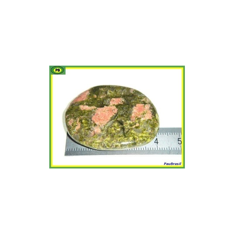 Unakite en Pierre Plate 21g qualité moyenne