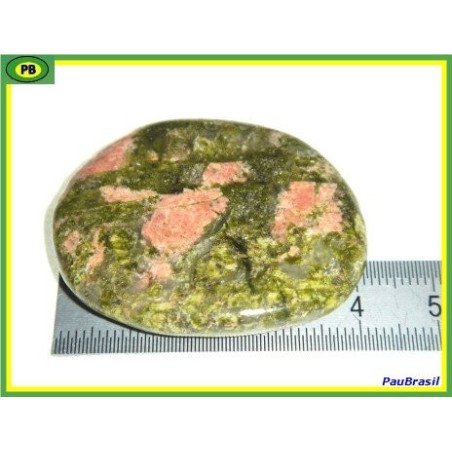 Unakite en Pierre Plate 21g qualité moyenne