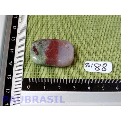 Sardonyx en pierre plate rectangulaire Q Extra 9g
