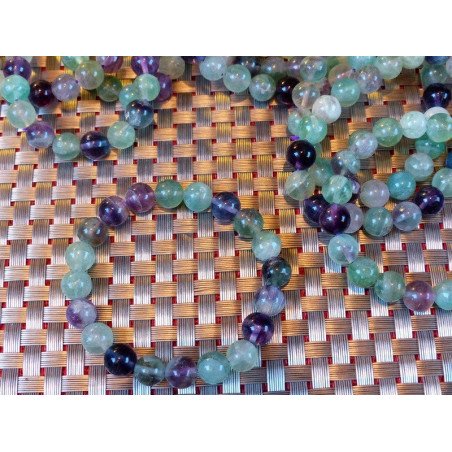 Bracelet en Cristal de Roche Q Extra en perles de 10mm