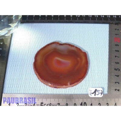 Tranche d agate chauffée 50gr50