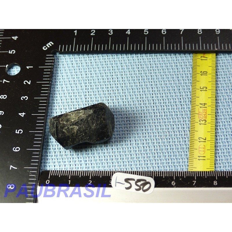 Tourmaline Noire Schorl en Pierre Brute Biterminée 22g