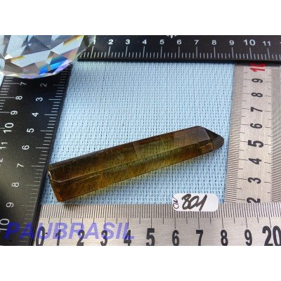 Citrine naturelle fumée pierre roulée 16gr Q Extra