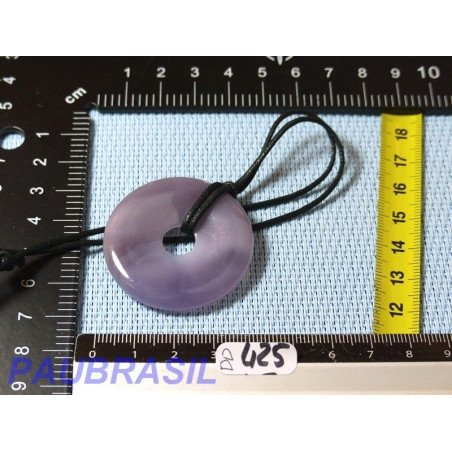 Pi Donut pendentif en Gabbro Merlinite de 4cm