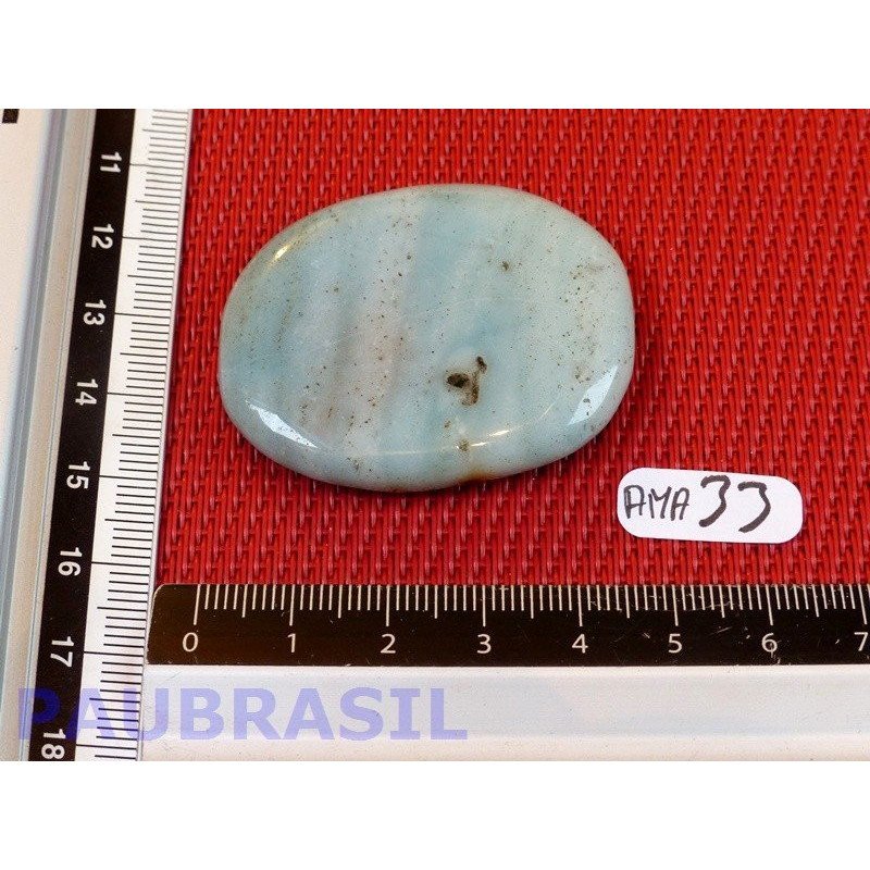 Amazonite Bresil Pierre Plate 25gr
