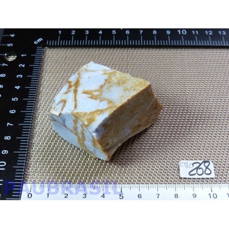 Calcédoine Bleue brute massive 149g Afrique du Sud