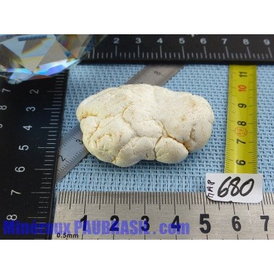 Magnésite en Pierre Semi Roulée 51g