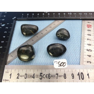 Kimberlite Lot de 4 Pierres Roulées 49g | Minéraux Paubrasil