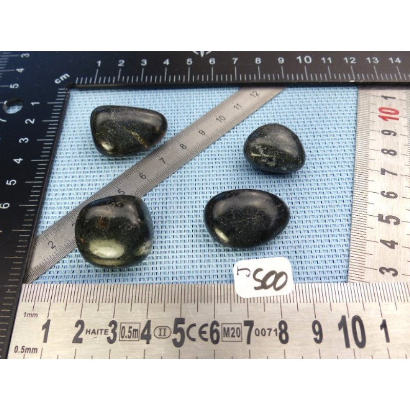 Kimberlite Lot de 4 Pierres Roulées 49g | Minéraux Paubrasil