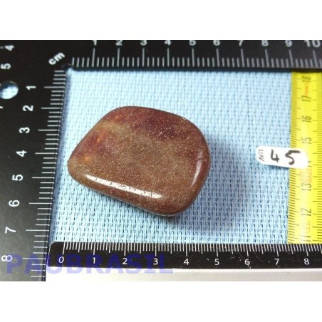Aventurine Rouge - Quartz Fraise en galet roulé de 45g
