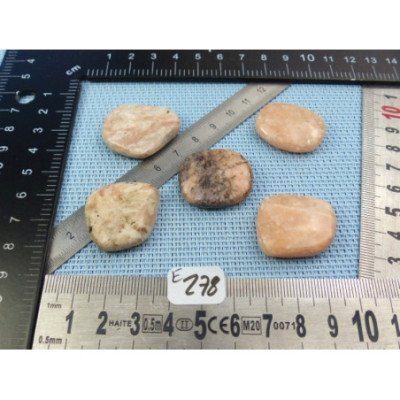 Barite - Baryte - Barytine Lot de 5 Pierres Plates 72g | Minéraux Paubrasil