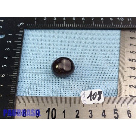 Grenat Rhodolite en Pierre Roulée 12g Q Extra