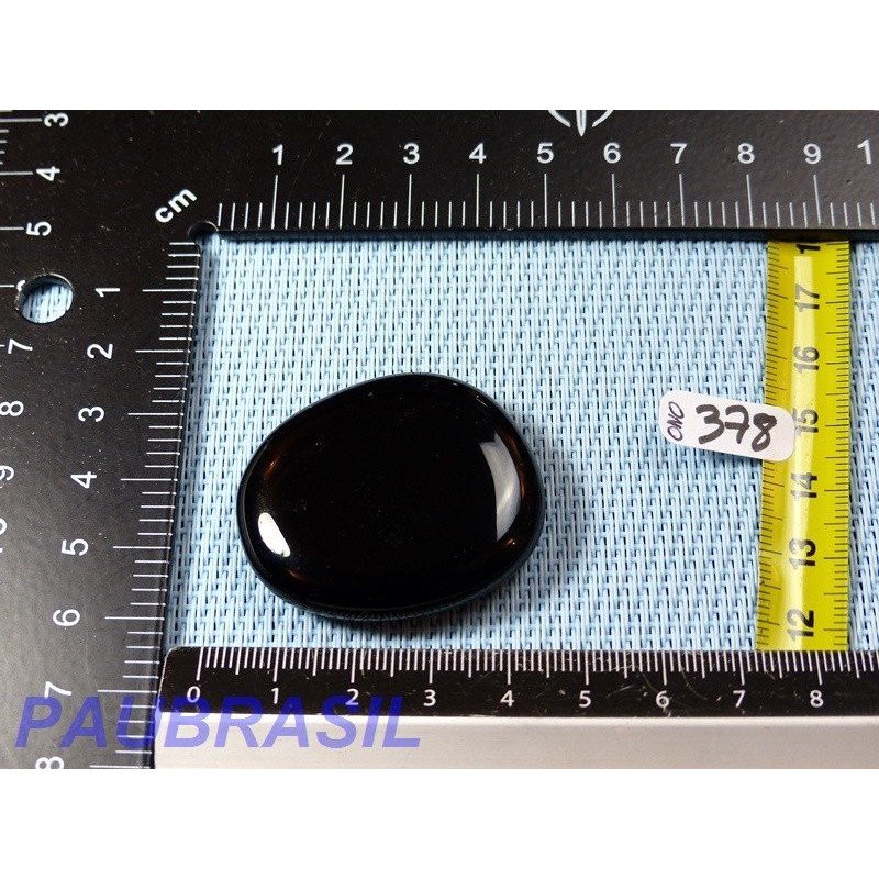 Obsidienne noire en Pierre Plate 21g