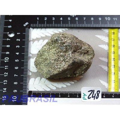 Pyrite du Pérou en pierre brute 259gr