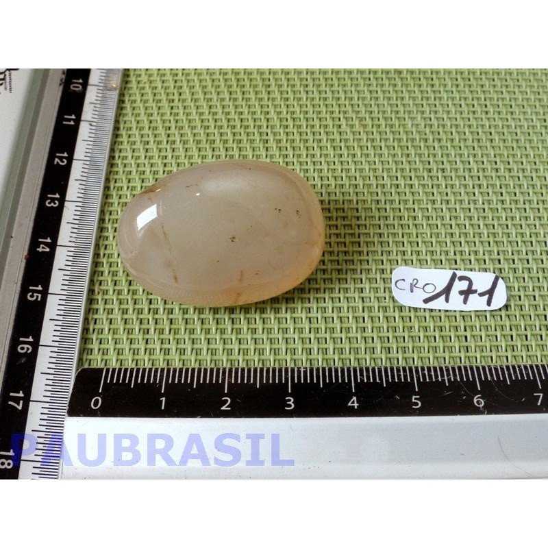 Calcedoine Rose en pierre roulée de 23g