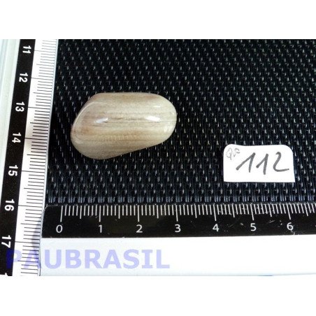 Quartz fantome en pierre roulée de 16 gr