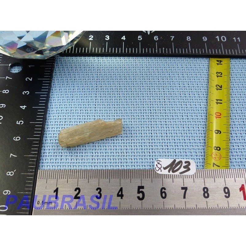 Scapolite - Wernérite dorée brute Q Extra 3gr90 Brésil