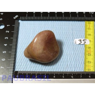 Aventurine Rouge - Quartz Fraise en galet roulé de 41g