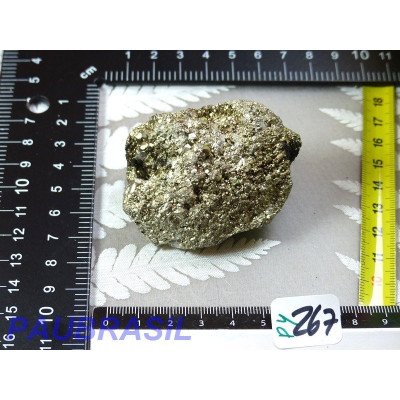 Pyrite du Pérou en pierre brute 191gr