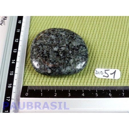 Diorite Q moyenne pierre plate de 37gr Rare