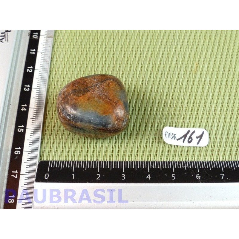 Aragonite bleue - Scheelite Q Extra en Pierre Roulée 26gr