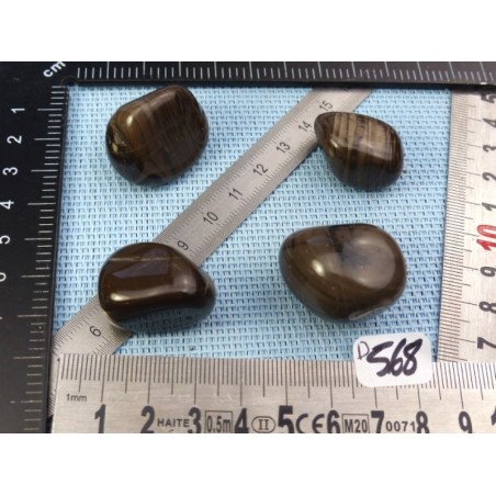 Silex Lot de 4 Pierres Roulées 71g | Minéraux Paubrasil