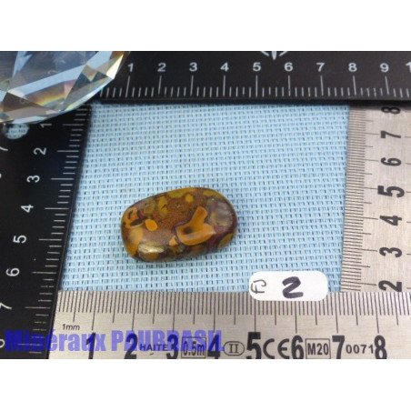 Fruit Jasper - Azubalite - Ajooba Jasper en Pierre Roulee Q Extra Extr