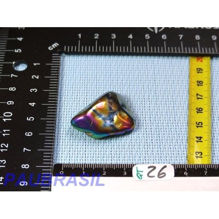 Quartz Titane en pierre roulée 15g