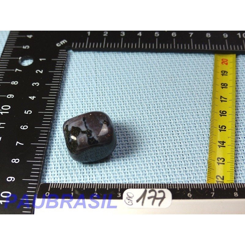 Gabbro Merlinite en pierre roulée 21g