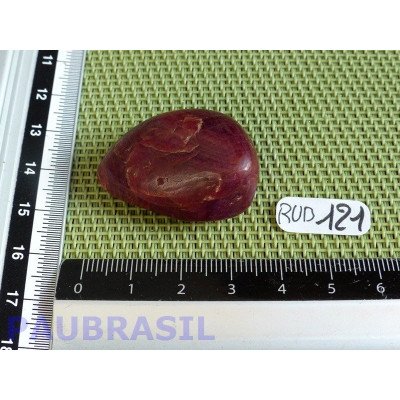 Rubis Inde Q Extra en pierre roulée de 24gr70