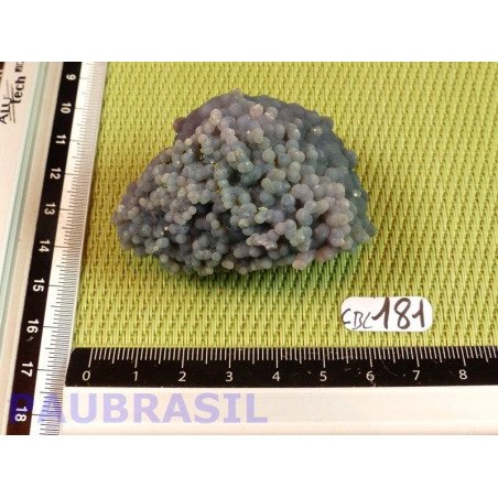 Calcédoine Indonésie pierre brute rare Q Extra 84g