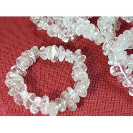 Bracelet baroque XL en Fluorite ou fluorine multicolore