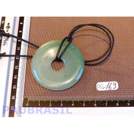 Pi donut pendentif en Aventurine de 5cm