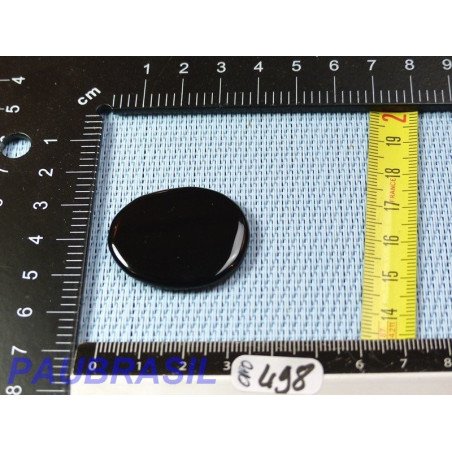 Obsidienne noire en Pierre Plate Fine 7g
