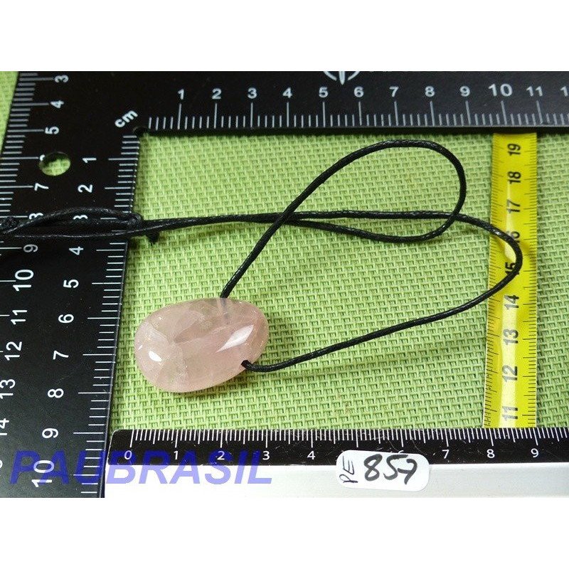 Pendentif en Quartz rose 14gr