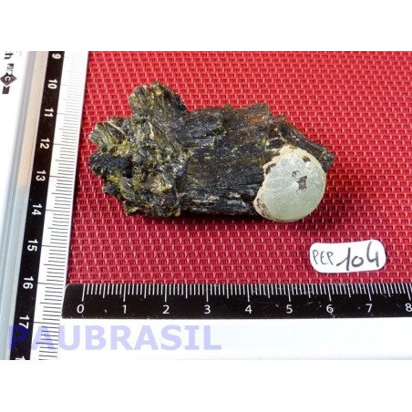 Prehnite brute sur Epidote de 59 gr